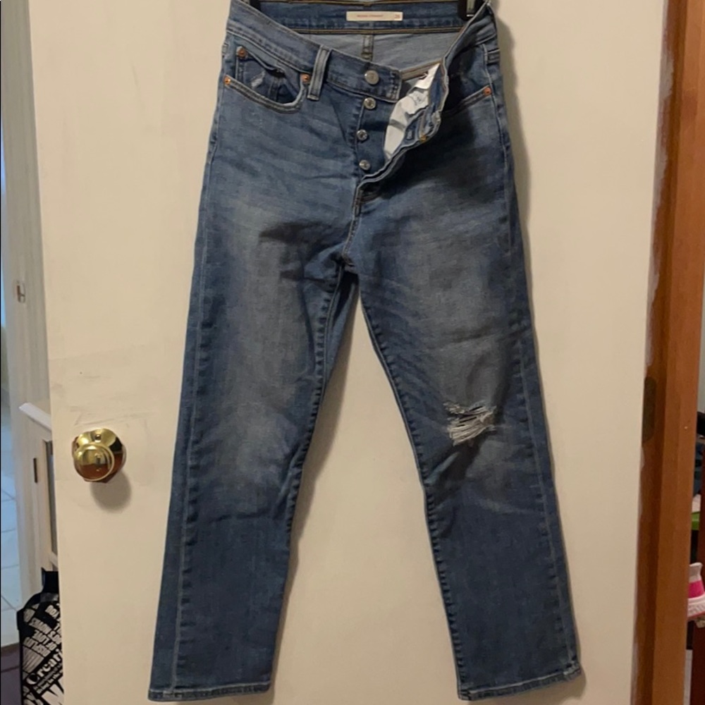 Levi Wedgie Jeans